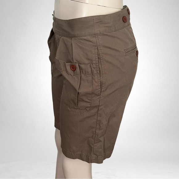 See By Chloe khaki Shorts SZ 4 - Picture 3 of 10